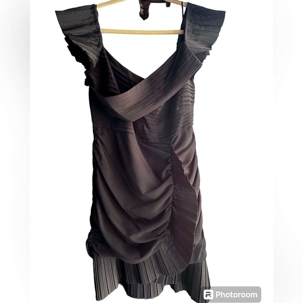 ❤️ NWT ONE33 SOCIAL STUNNING BLACK COCKTAIL DRESS. $410 RETAIL.UNIQUE & GORGEOUS